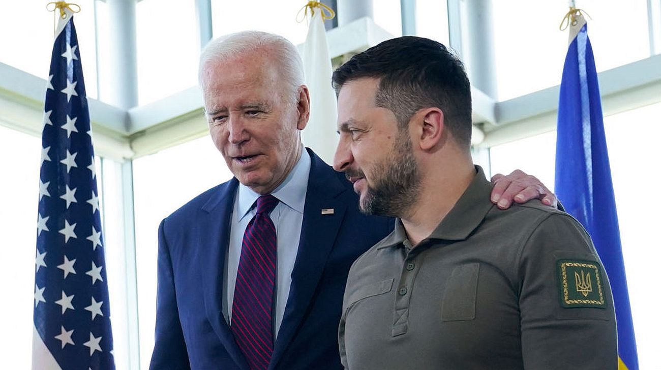 Zelenskyy: Ukraine received less than half of US arms aid