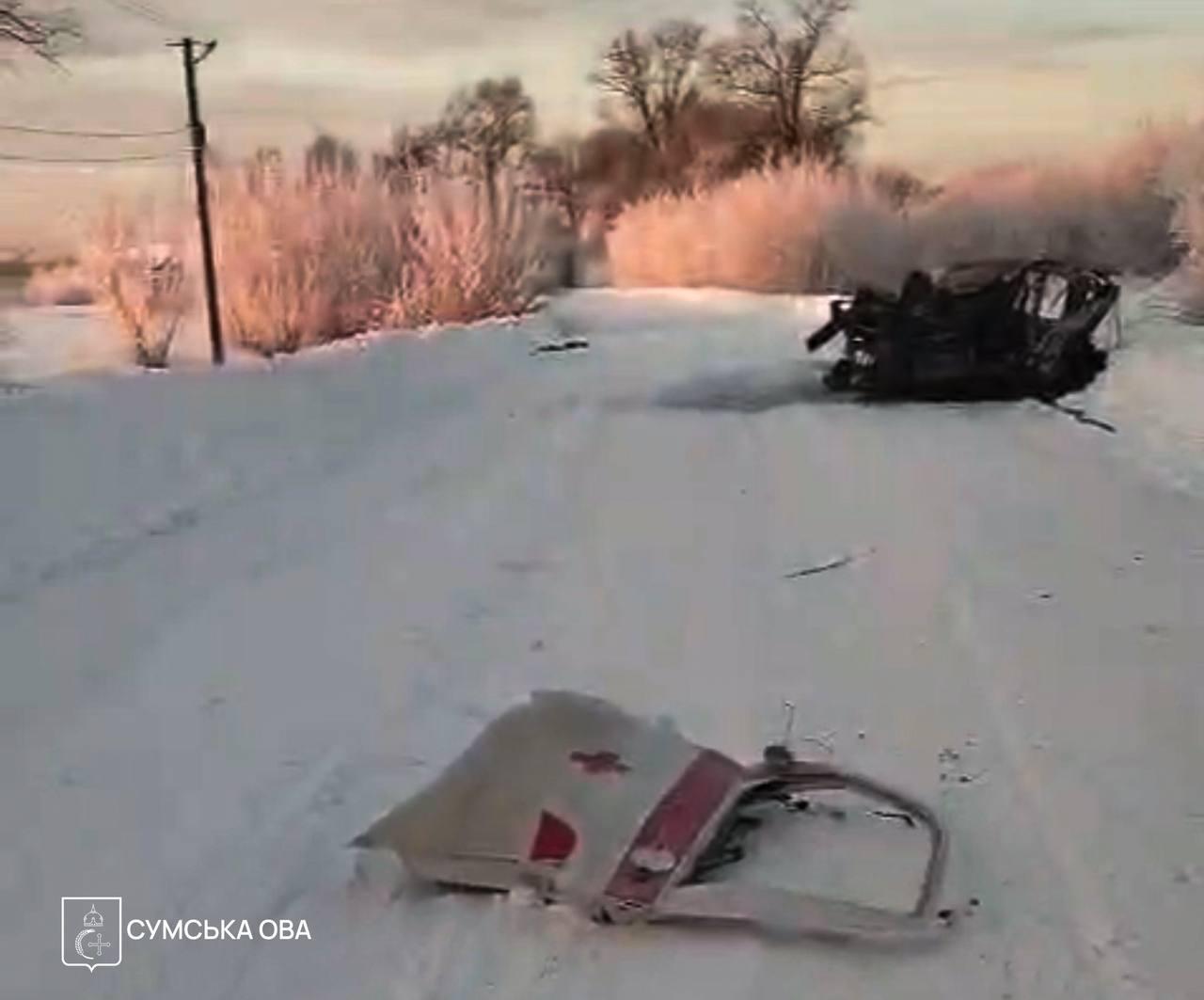 Russia accused of double strike killing civilians including teenager in Sumy