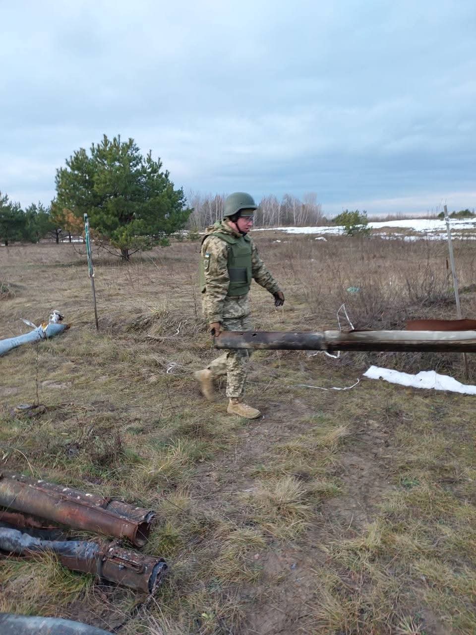 Destroyed and removed 317 explosive items
