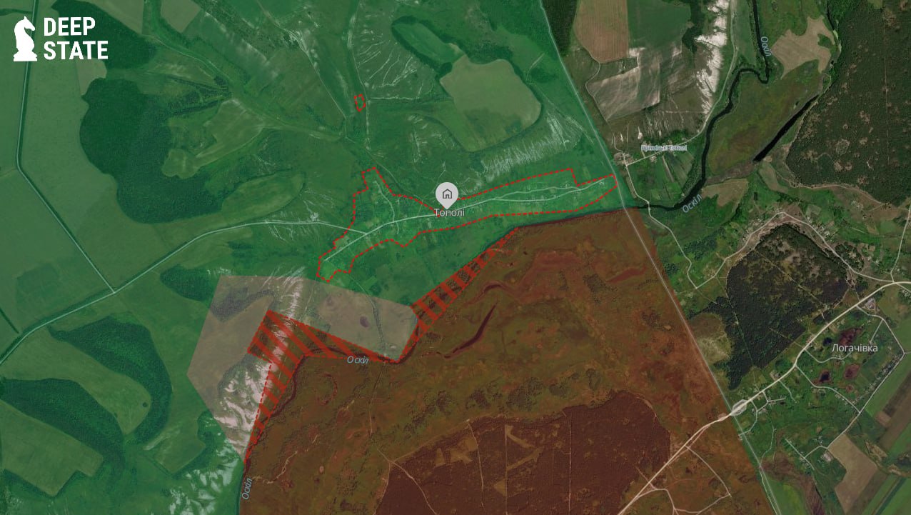 Occupiers created another foothold on the right bank of the Oskil