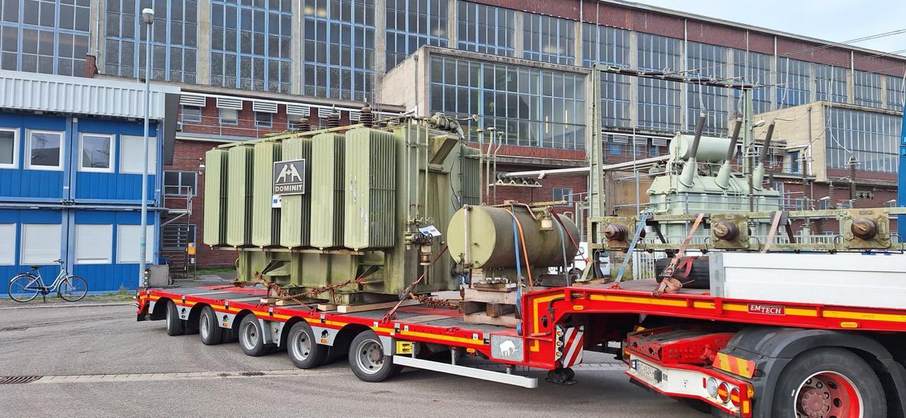 German transformer arrives in Ukraine to stabilize power supply after Russian strikes