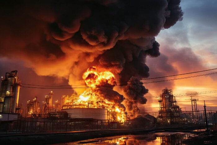 Ukrainian drone attack reduces Russian refinery output