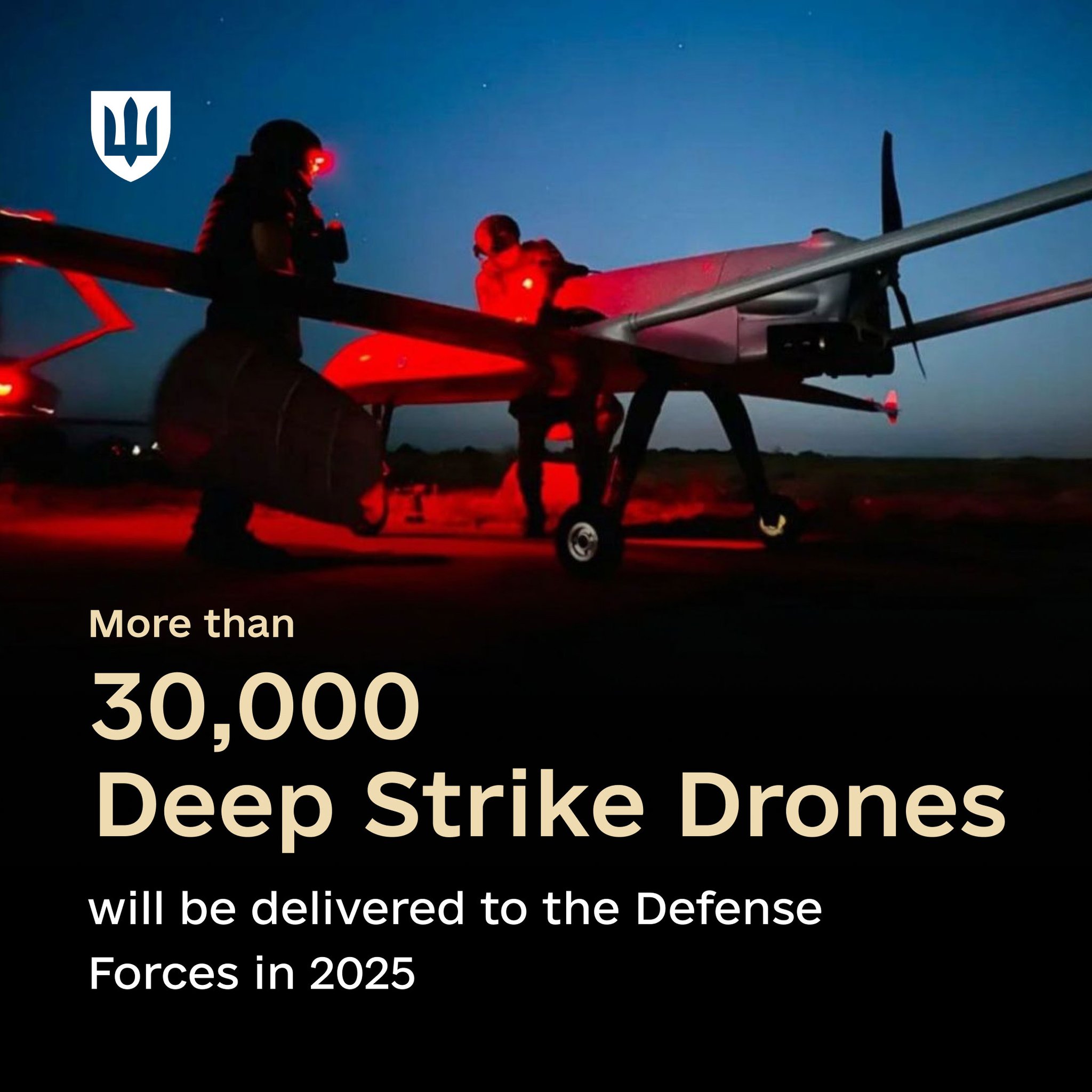 Over 30,000 Deep Strike Drones for 2025