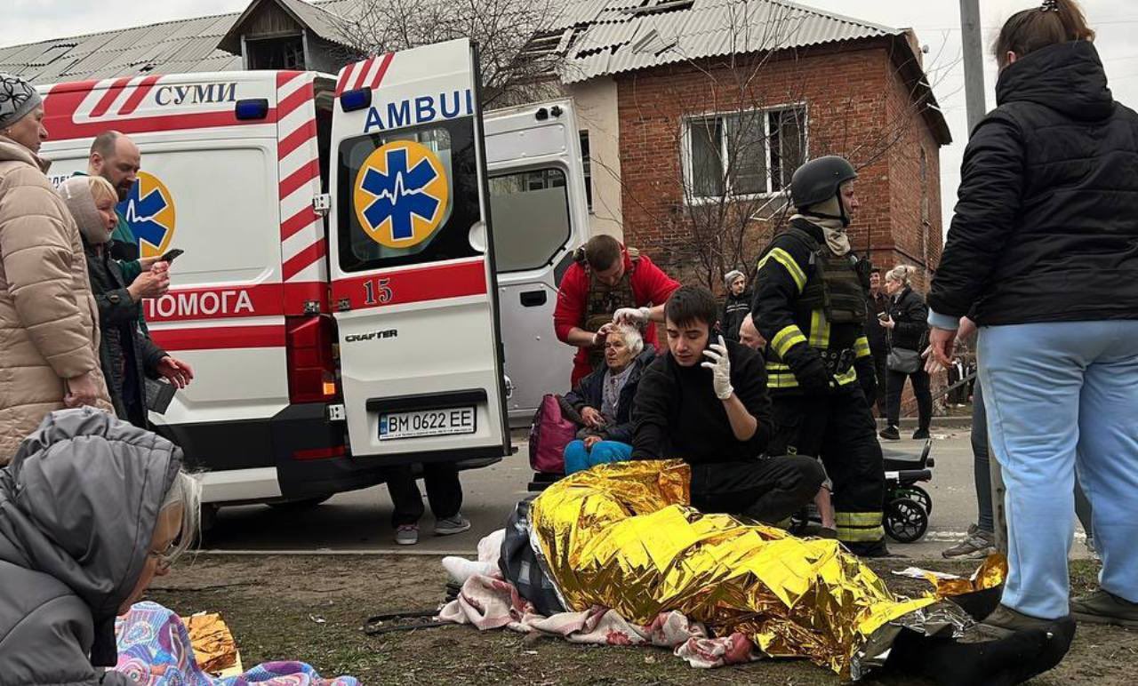 88 civils tués à Sumy par frappes russes