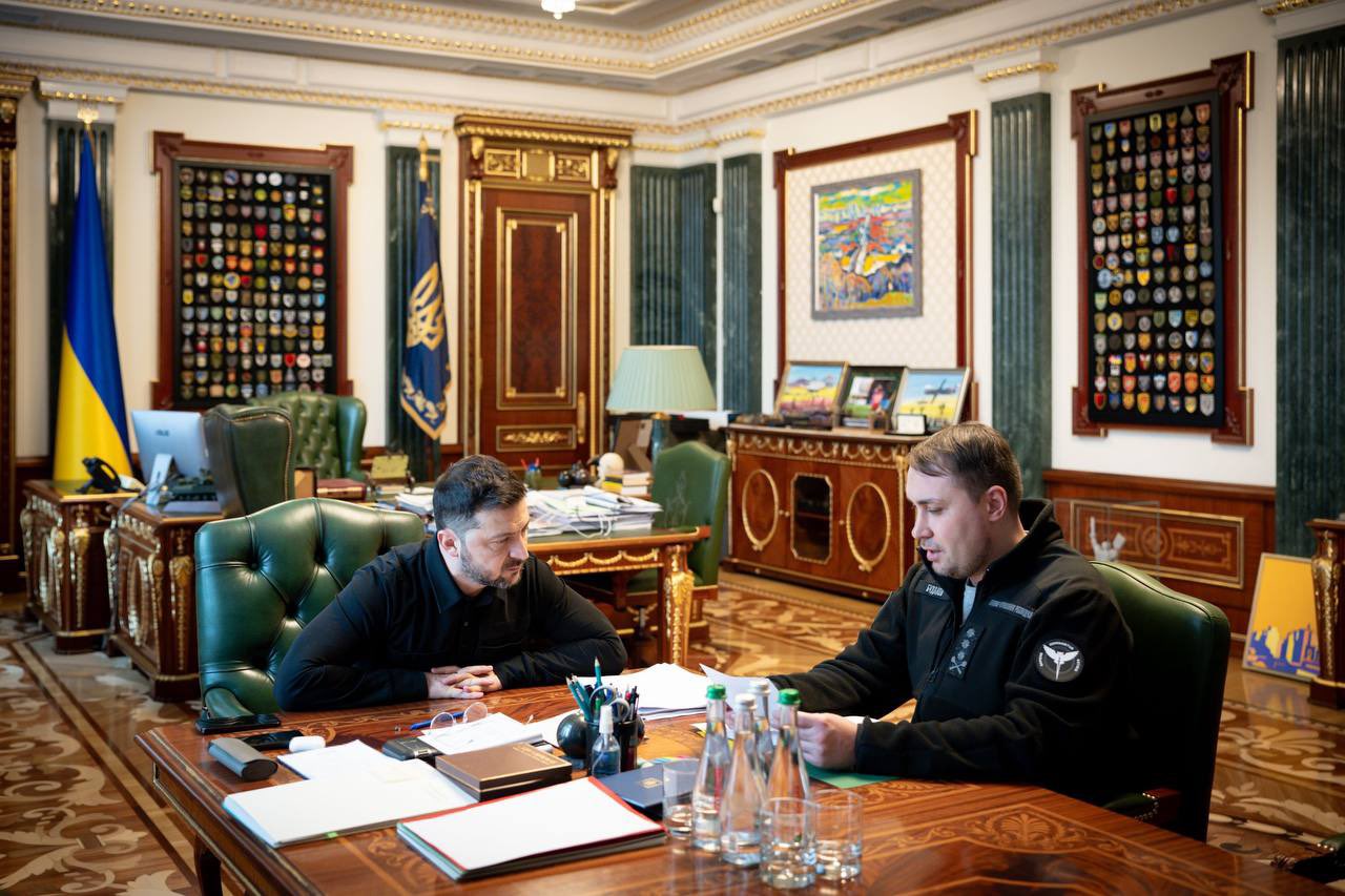 Zelensky instructs Budanov to implement measures for Ukraine’s interests
