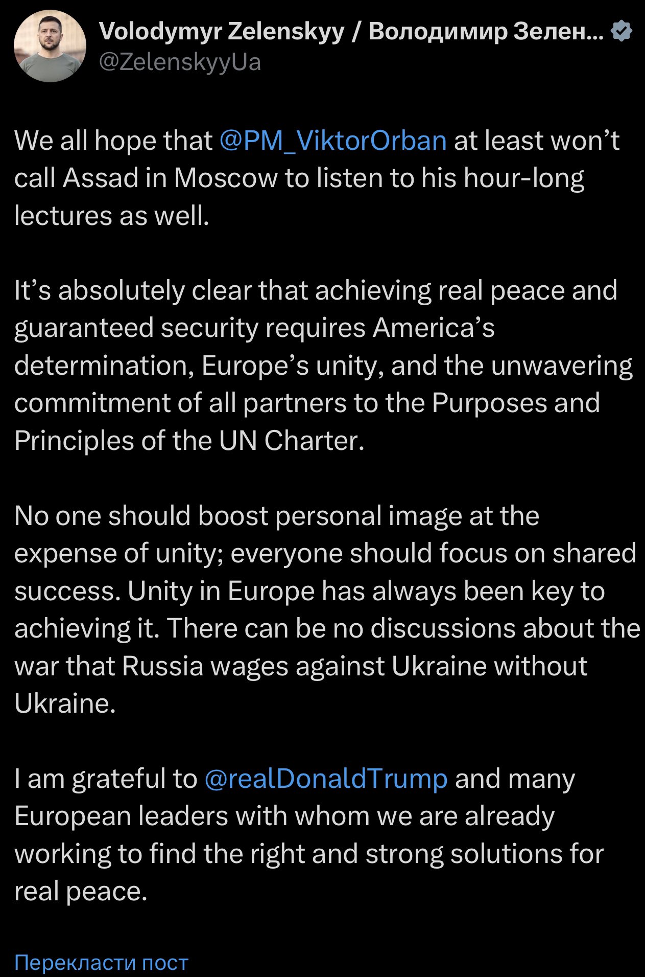 Orban discussed war with Putin