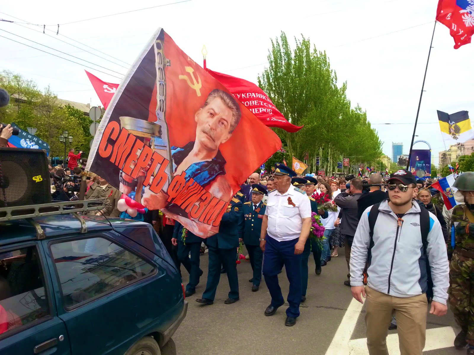 Russia created Donbas separatists using hired actors and media