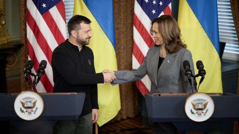 Zelenskyy meets Harris, shares victory plan details, stresses US coordination