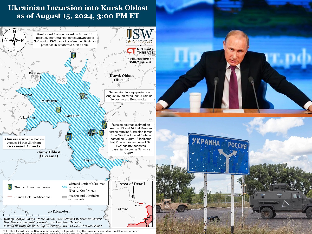 Ukraine advances in Kursk region