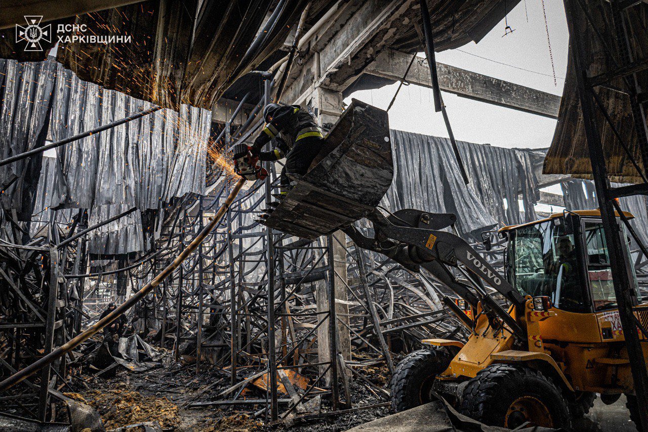 Death toll from Russian strike on Kharkiv construction hypermarket rises to 19