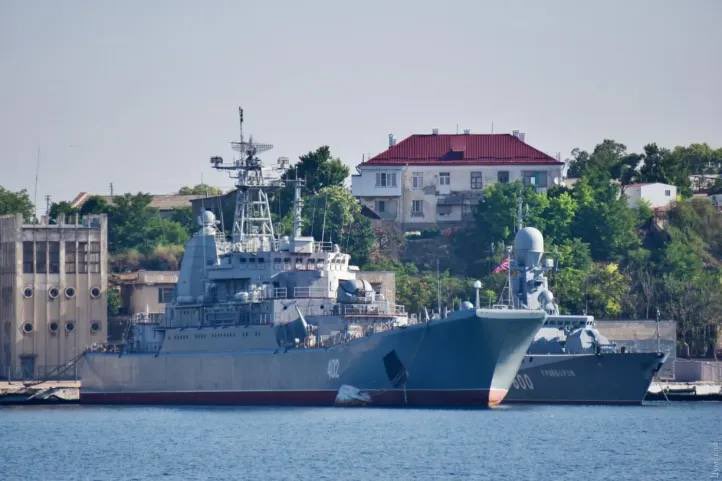 Ukrainian forces attacked Kostiantyn Olshanskyi ship