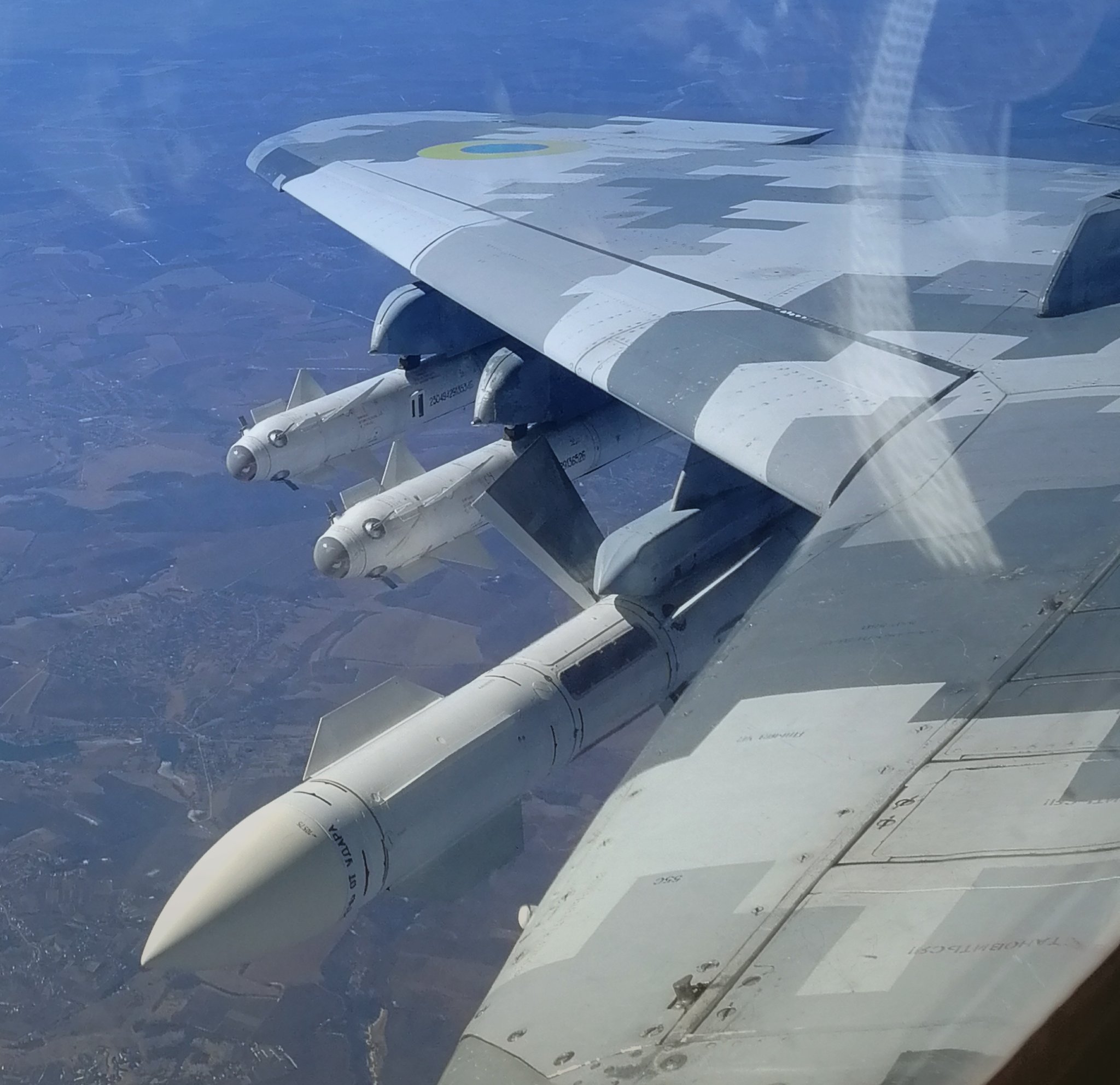 Ukrainian Air Forces destroyed two ammo depots