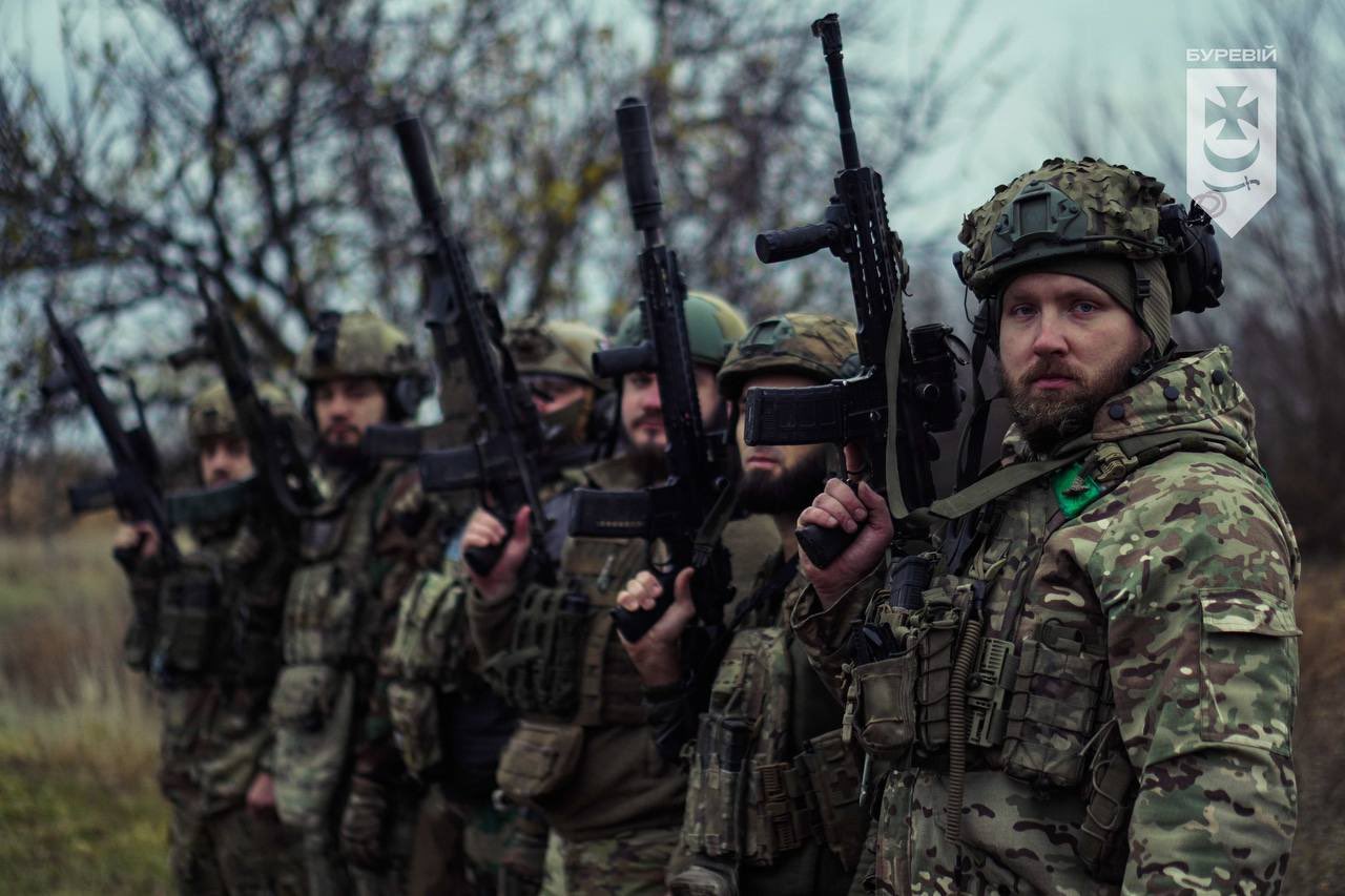 Glory to the Ukrainian heroes who chose to protect what is right: Burevii Brigade