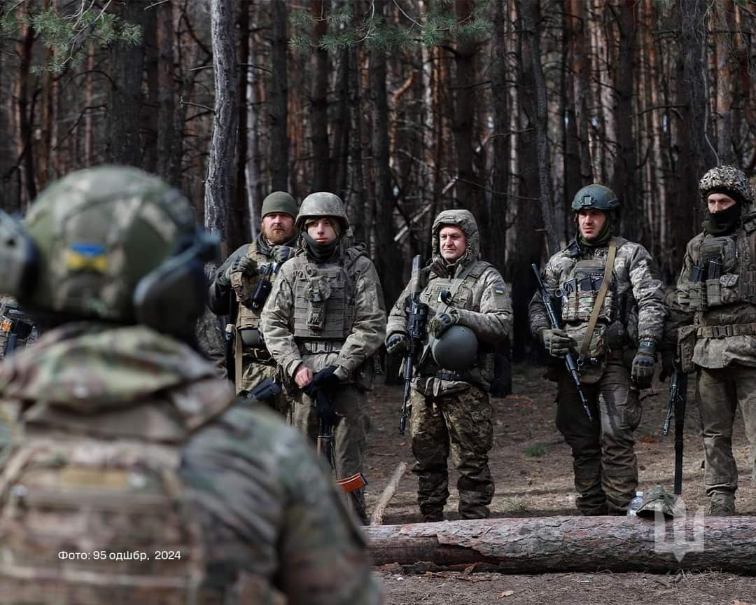 Training Between Battles of Zhytomyr Paratroopers