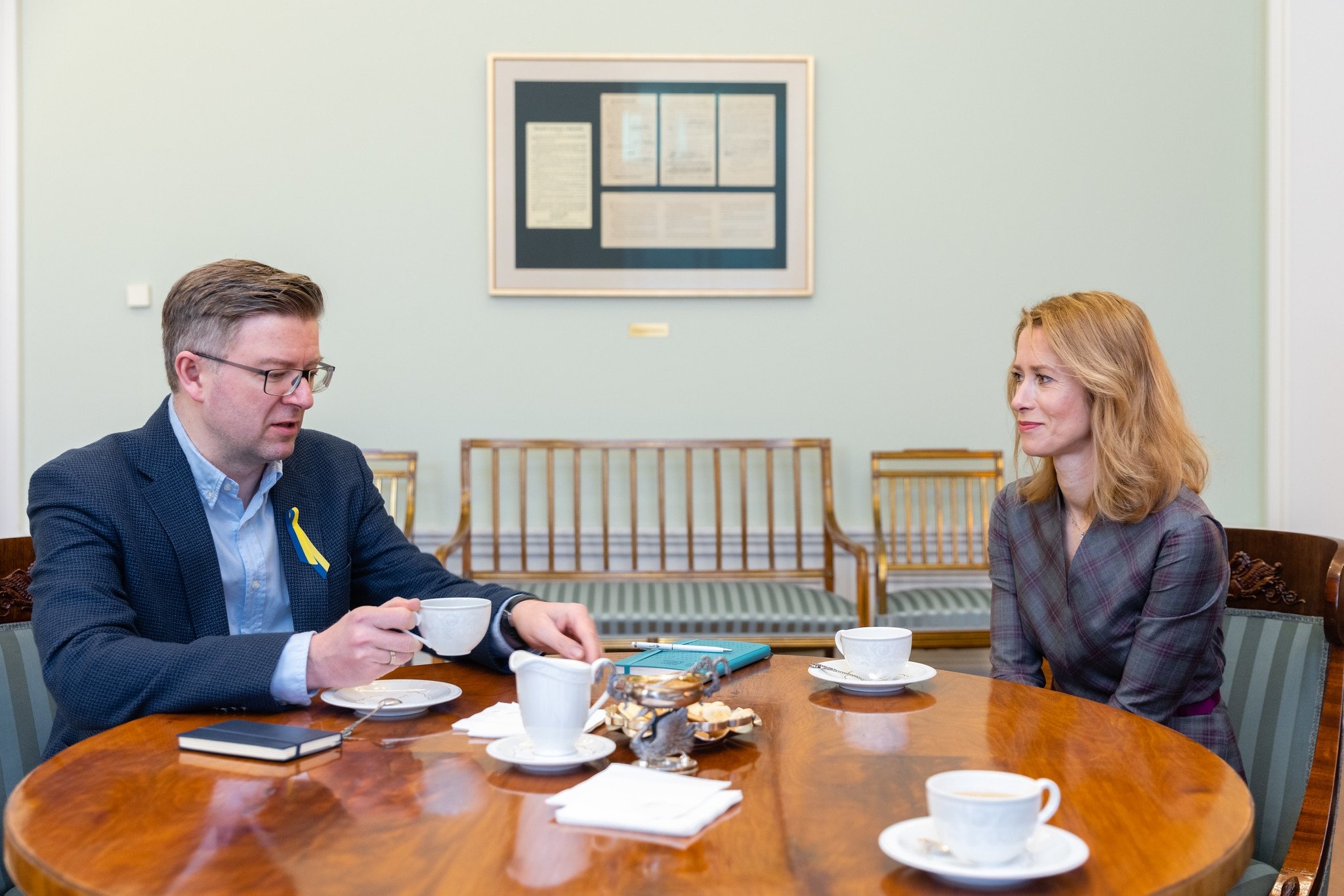 Estonian ambassador thanked for mobilizing international community against aggressor