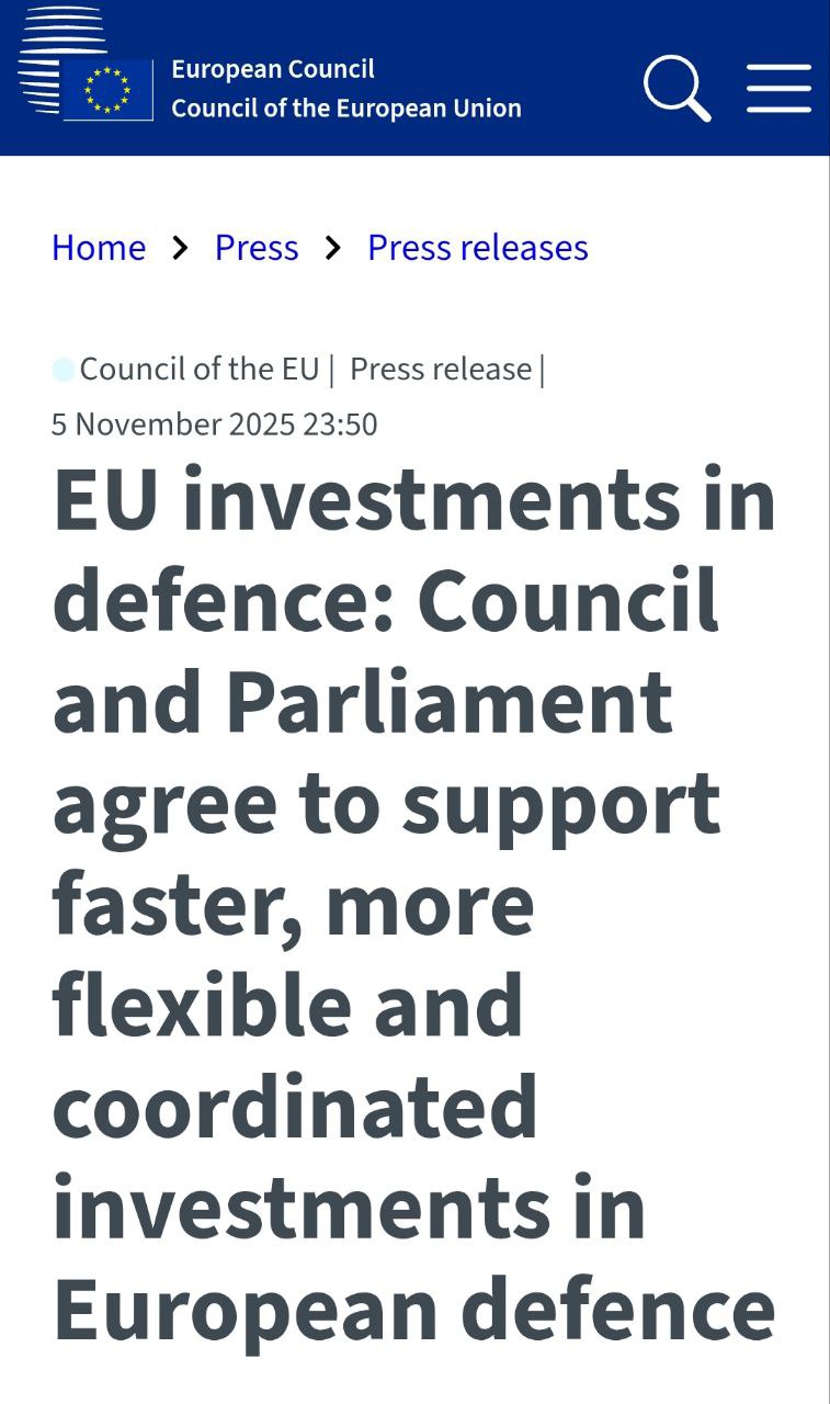 EU Council and Parliament agree to associate Ukraine with Defence Fund