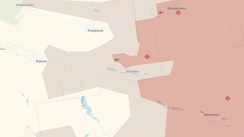 Russian forces advance in Donetsk, Zaporizhzhia, Dnipropetrovsk regions, reports DeepState