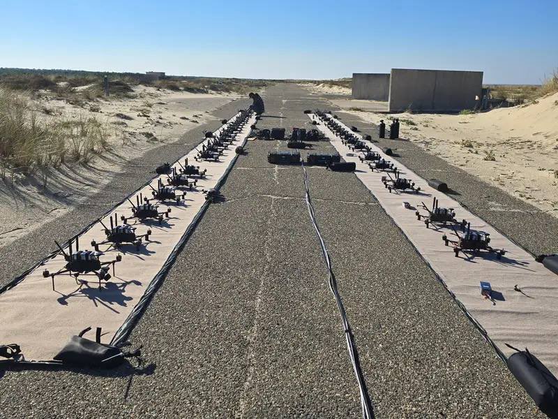 France sends AI-powered drone wall to Ukraine, one operator controls 100 drones