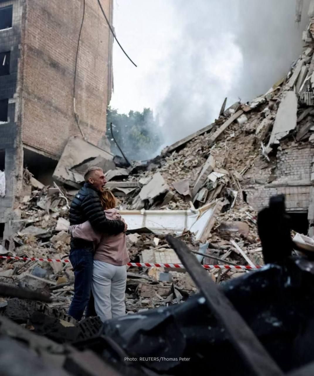Massive Russian attack kills 14 in Kyiv