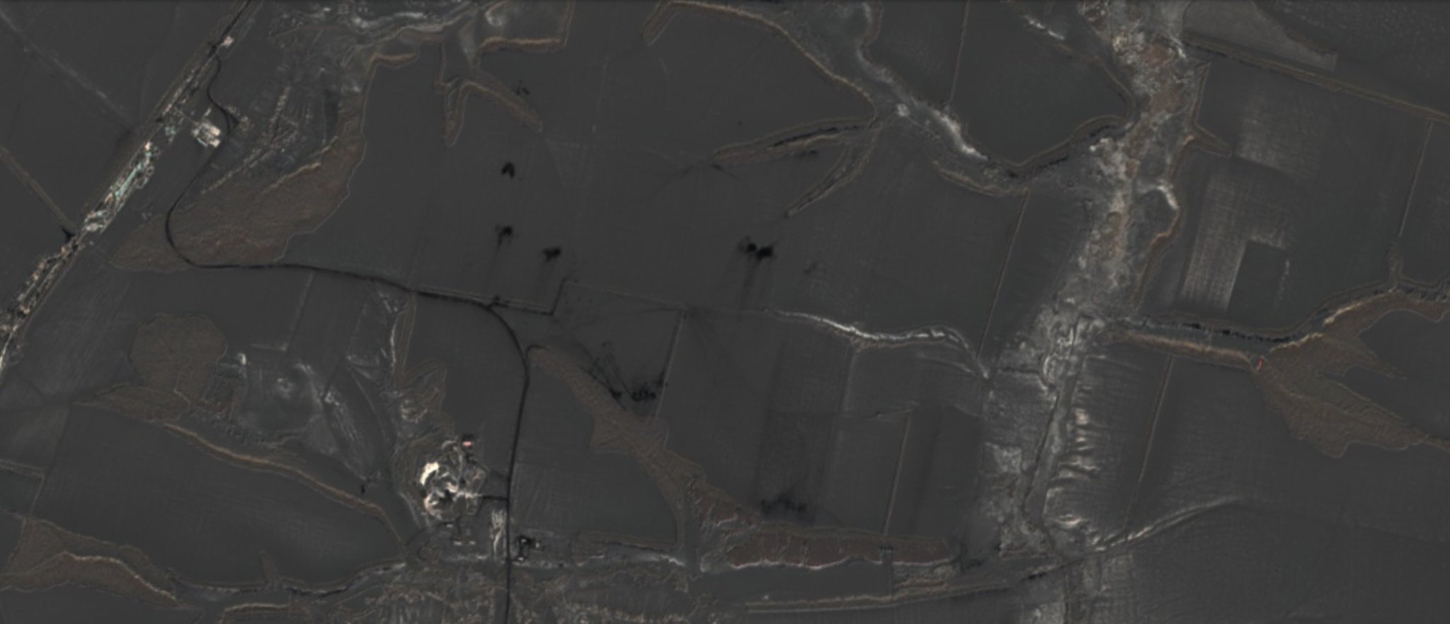 Possible Russian artillery positions inside Russia shelling Kharkiv