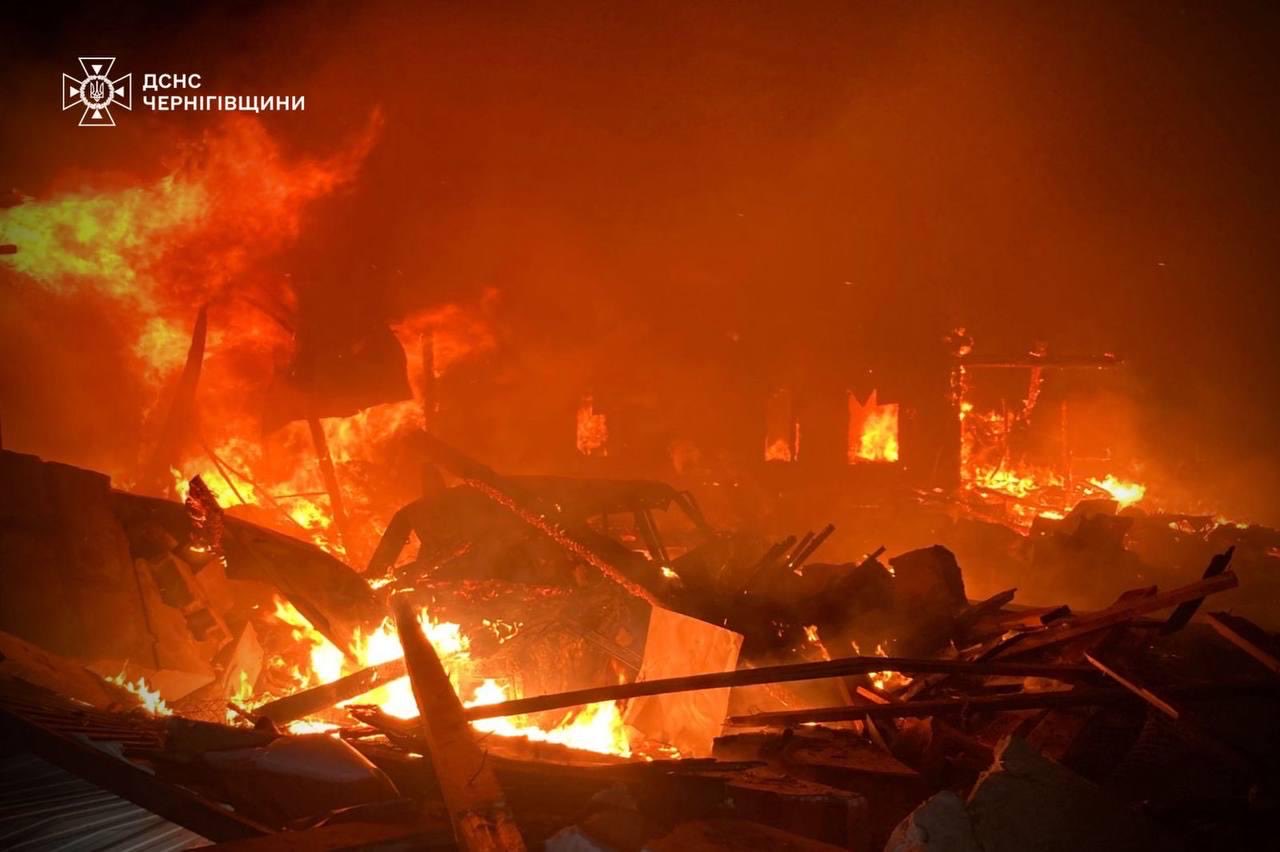 Serious fires and injuries after night attack by Russia