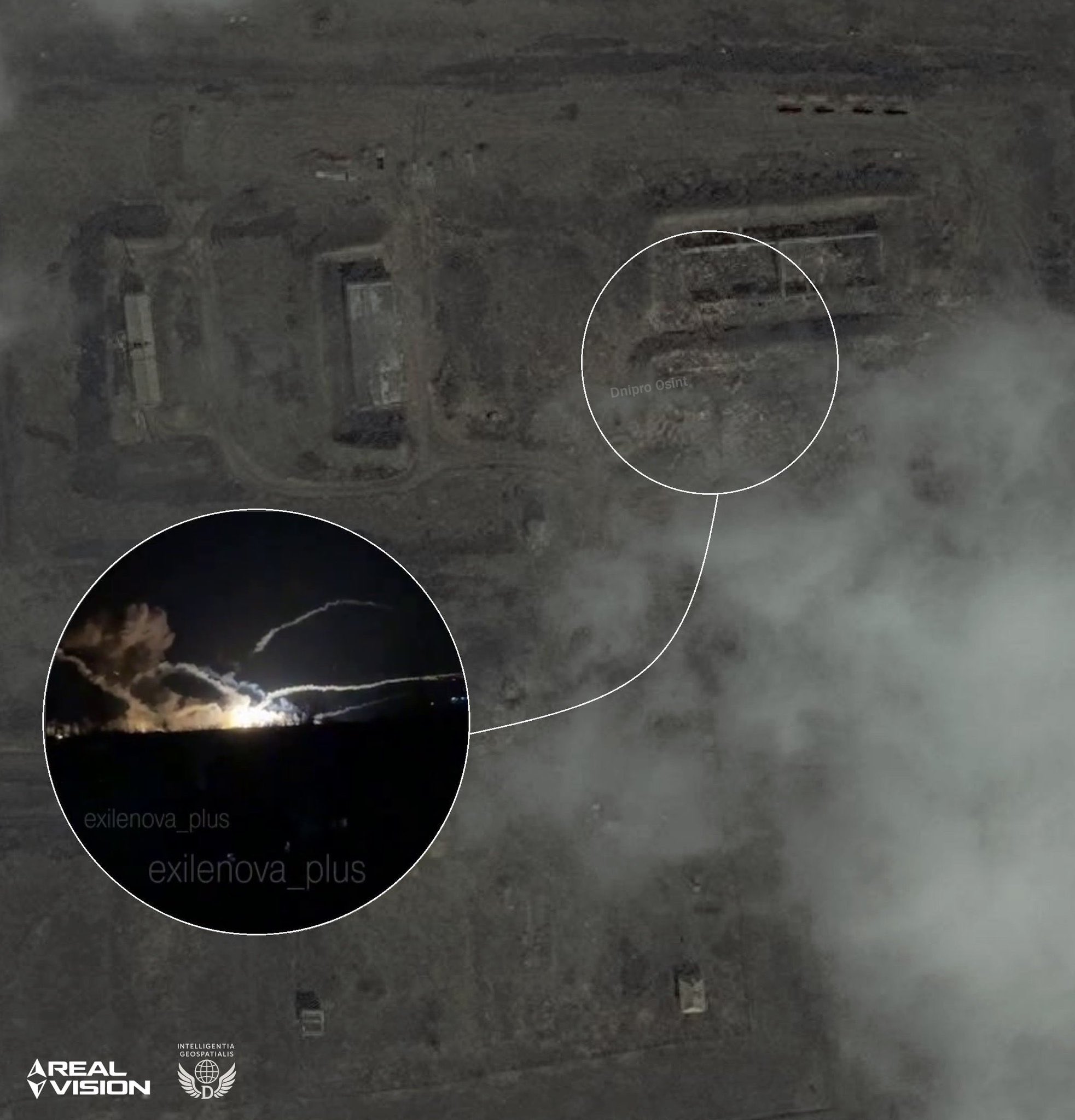 Russian air defense warehouse destroyed in Dovzhansk