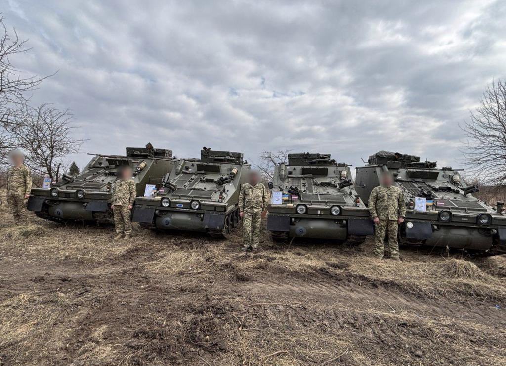 Latvia transfers CVR(T) armored vehicles to Ukraine