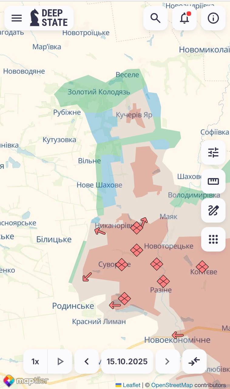 Defenders repelled enemy near NovoShahove and Kucherov Yar