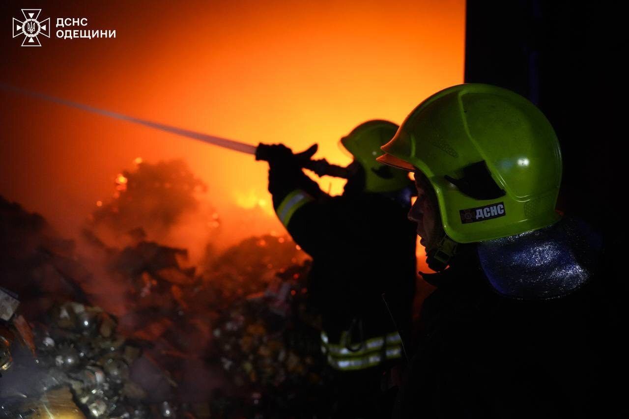 Russian drones target Odesa; strike on unfinished building