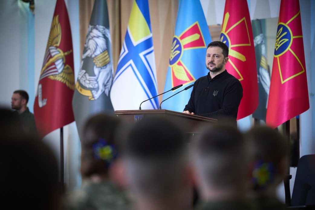 Zelensky calls military university professors to front