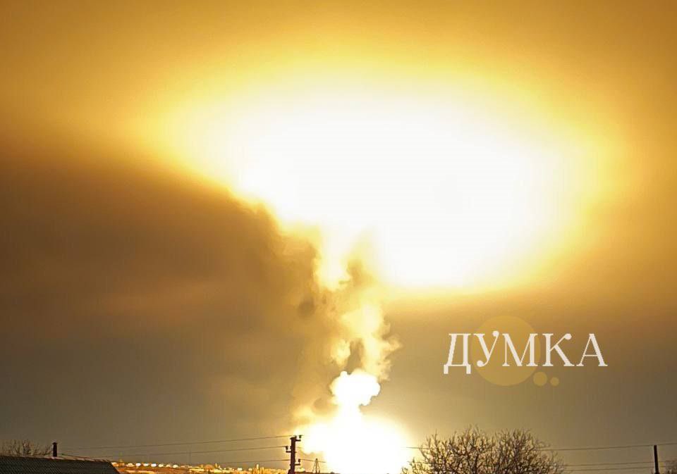 Chuhuiv hit by drone missile strike