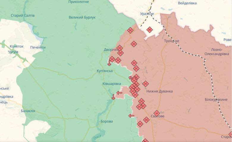 Russian troops advance in Donetsk and Kharkiv regions: DeepState
