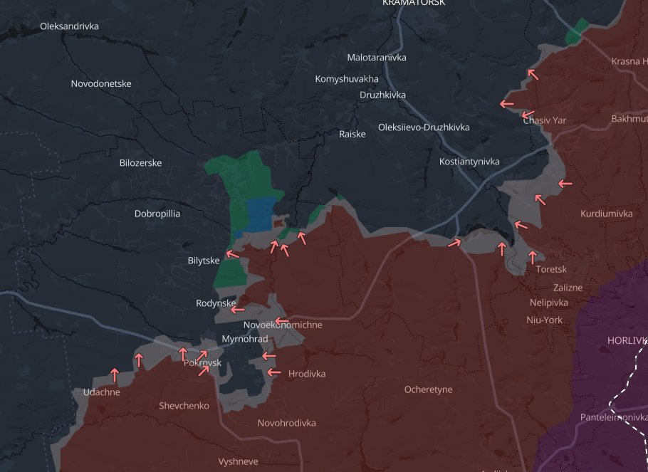 Situation militaire en Ukraine : zones critiques