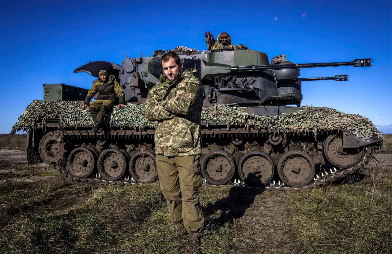 German Gepard SPAAG now in service with Ukrainian Armed Forces