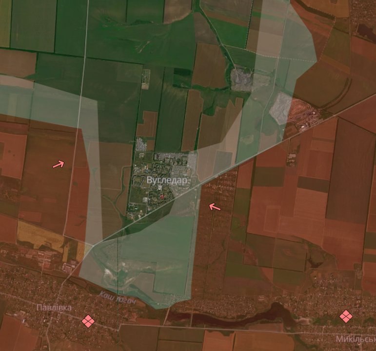 Occupants Advance Near Vuhledar