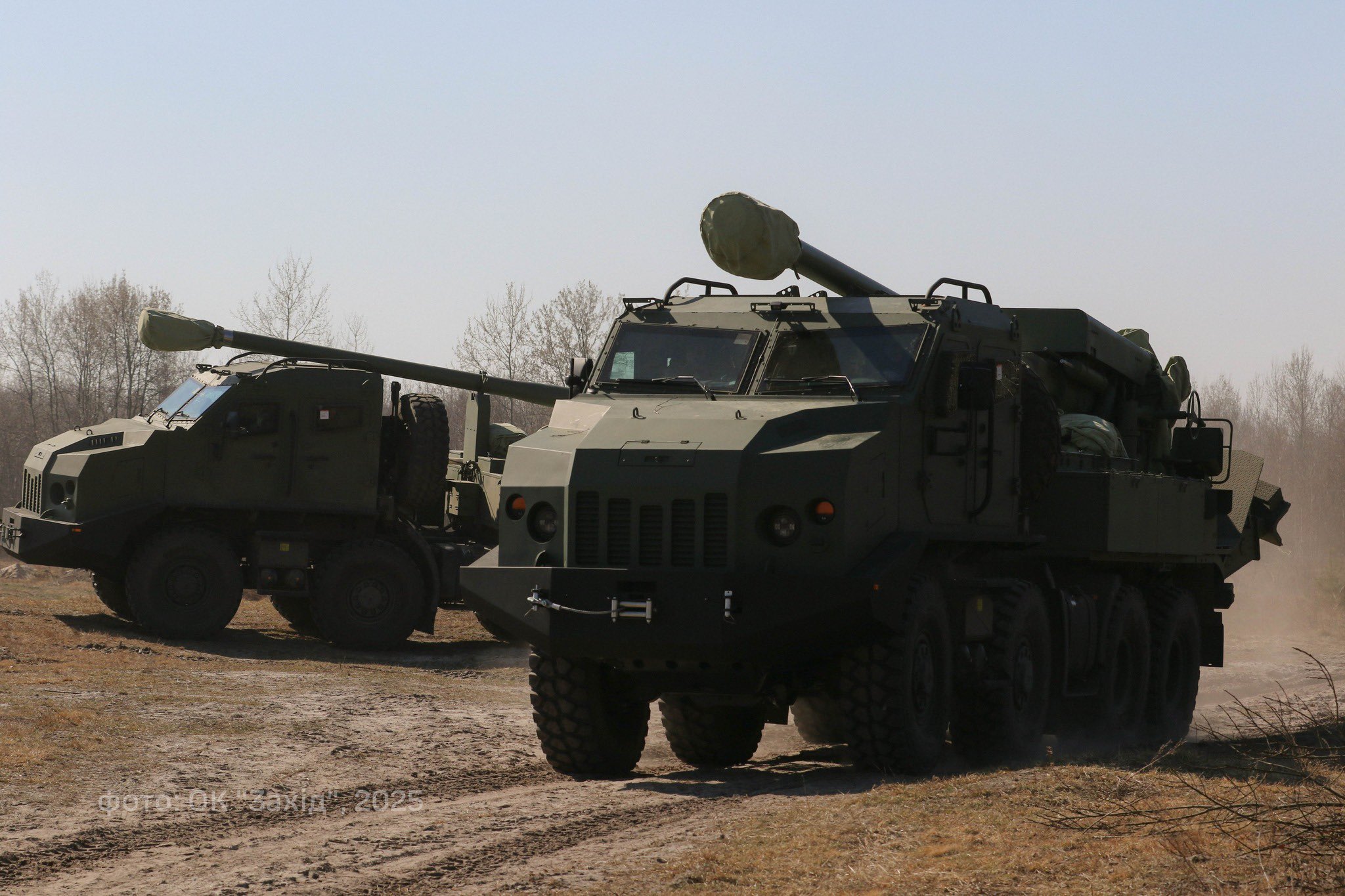 Ukrainian Bohdana artillery accounts for 40%