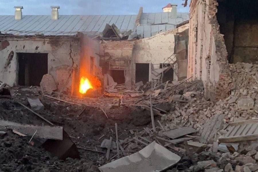 Russian Missile Destroys Chernihiv Theater