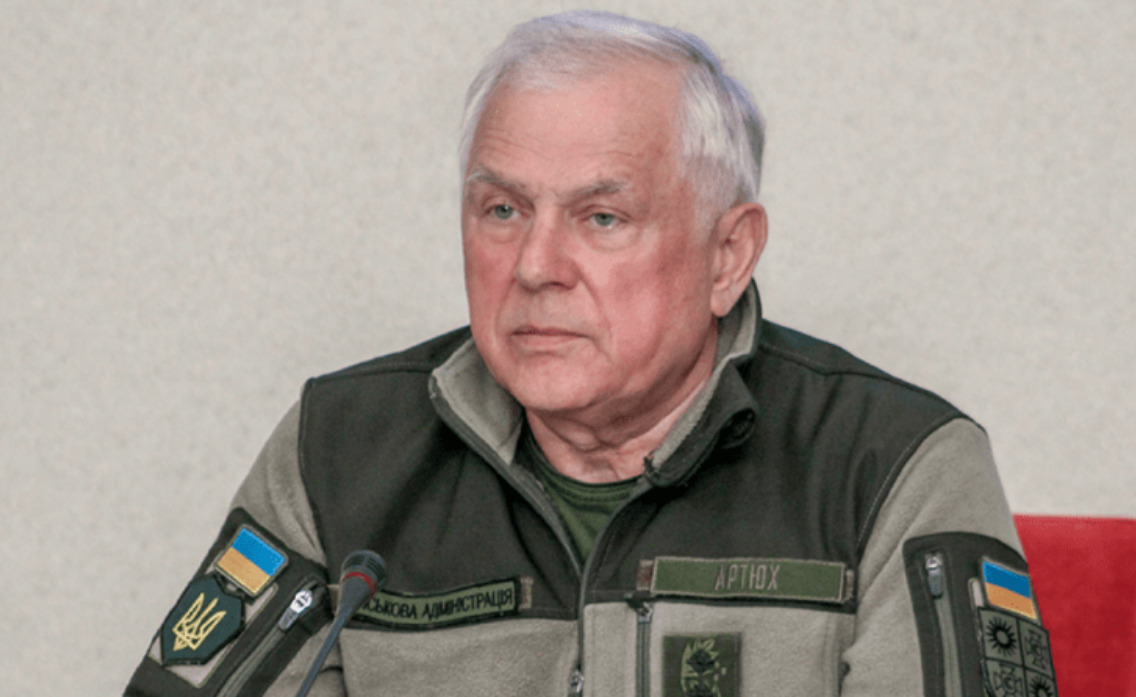 Head of Sumy OVA Artyukh to be dismissed