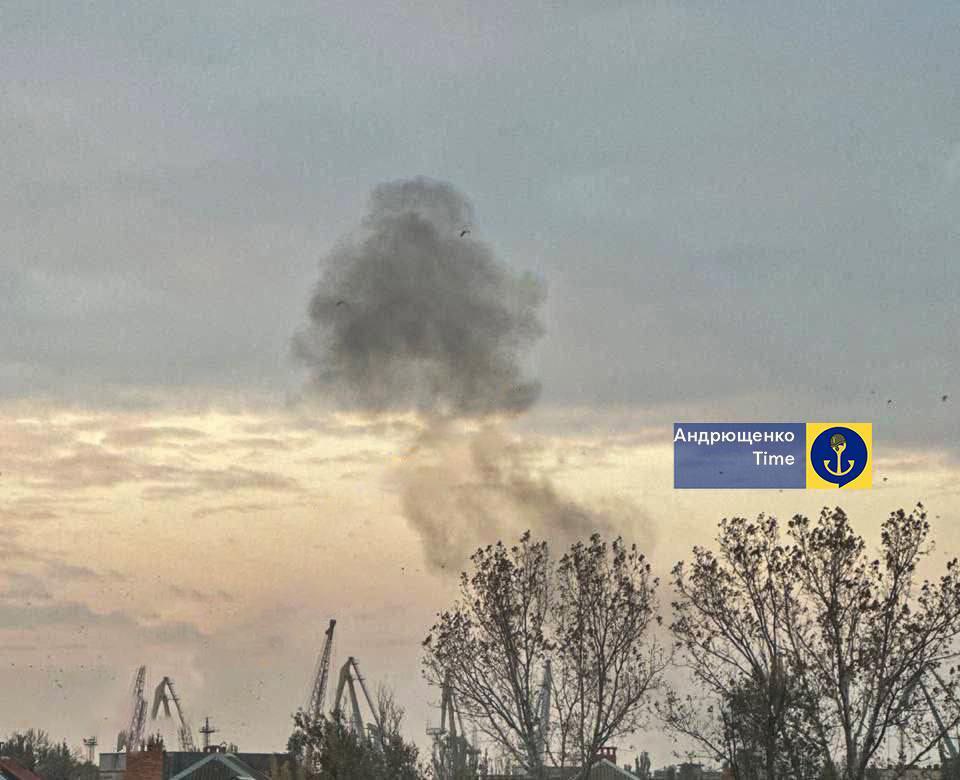 Explosions near port of temporarily occupied Berdyansk