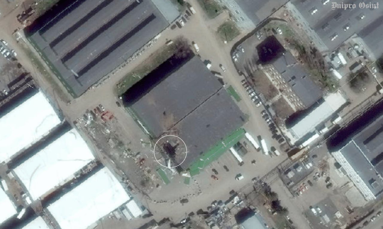 Ukrainian attack on Delovye Linii logistics center in Taganrog