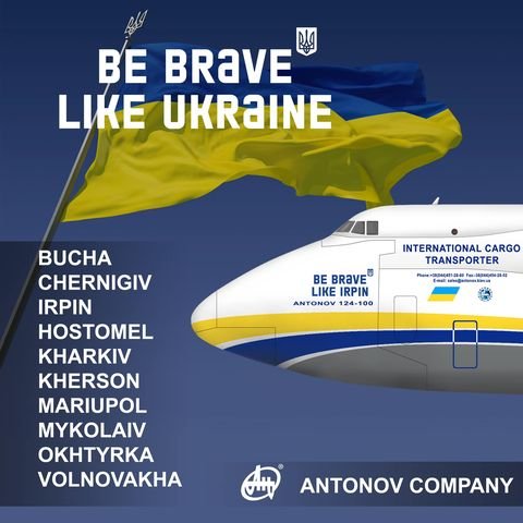 Antonov names planes after Ukrainian hero cities
