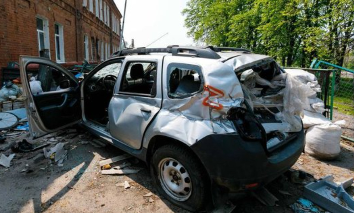 Russians shelled Tsyurky on Kharkiv region with incendiary munitions