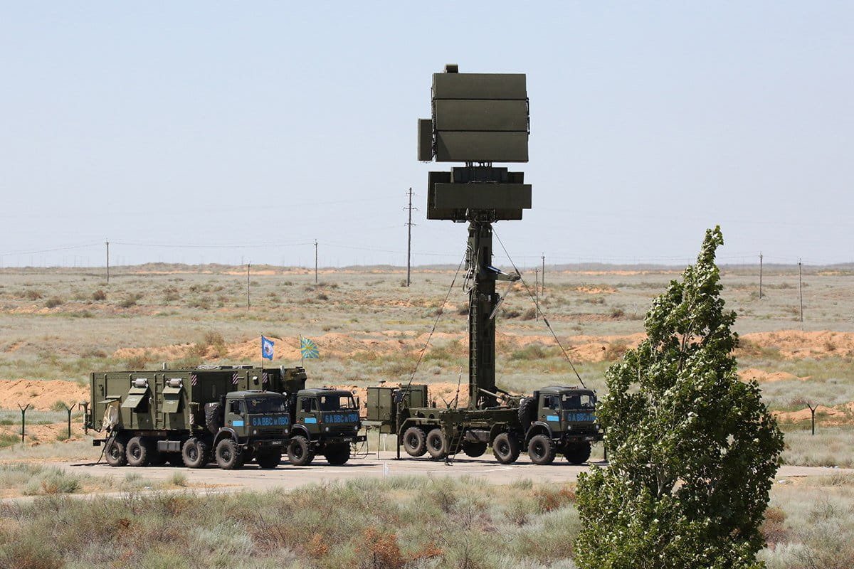 Destruction of a Russian radio-electronic station in occupied Crimea