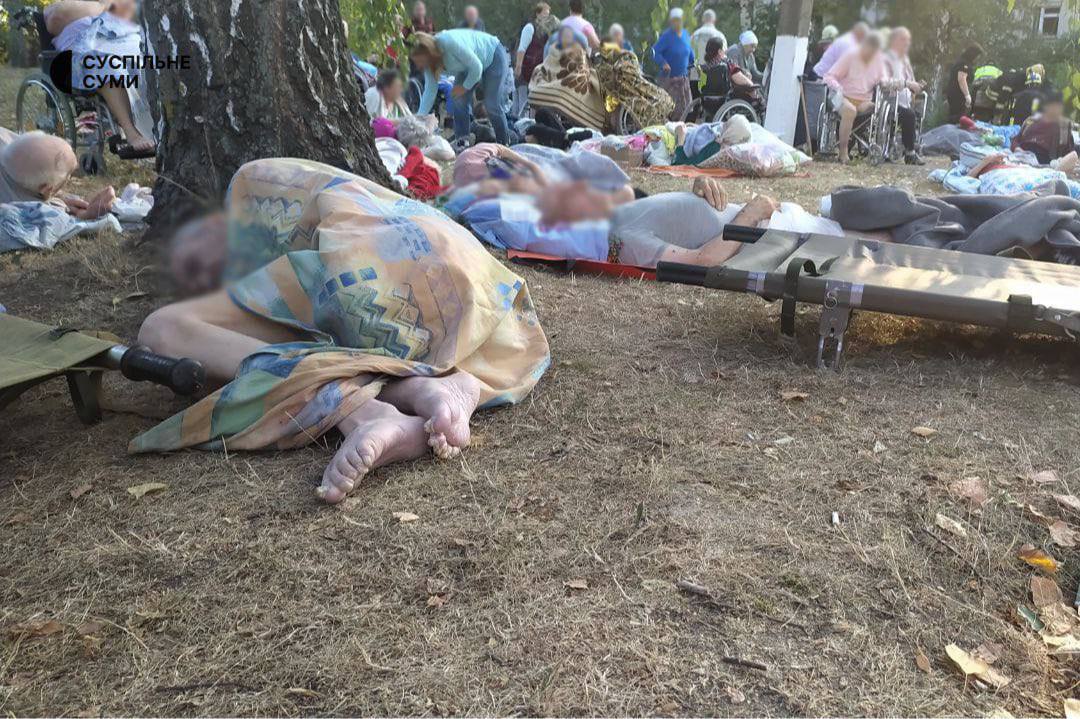 Russia bombed a Sumy nursing home