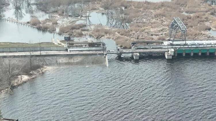 Kurakhove reservoir dam damaged, Russian sources blame Ukraine