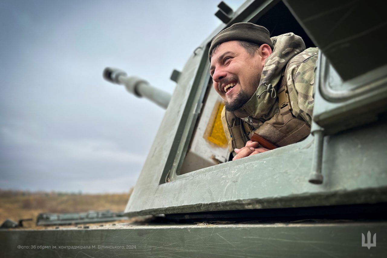 Ukraine: Greetings from the 36th Marine Brigade