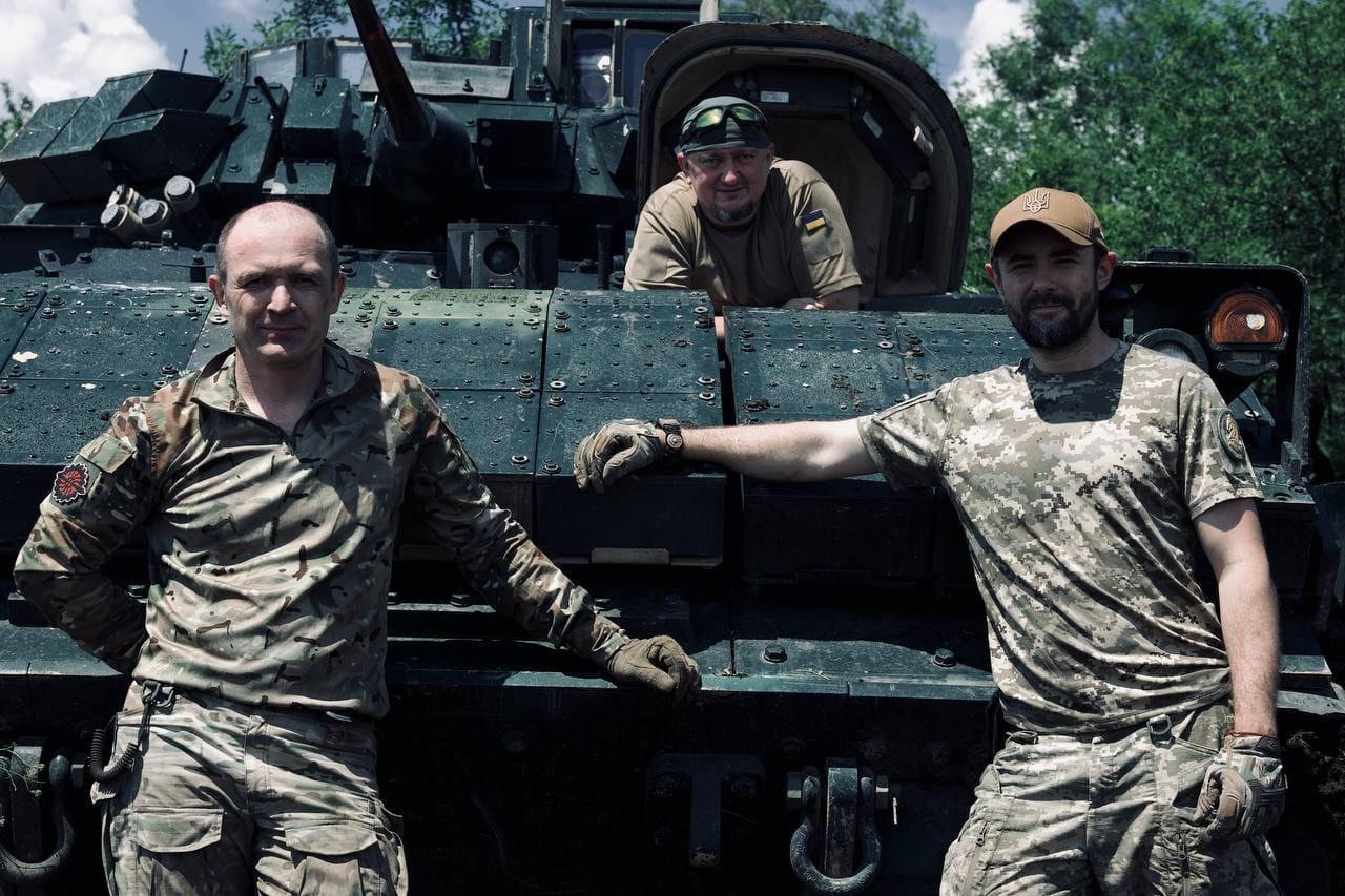 Bravehearts and Their Bradley IFV, 47th Mechanized Brigade