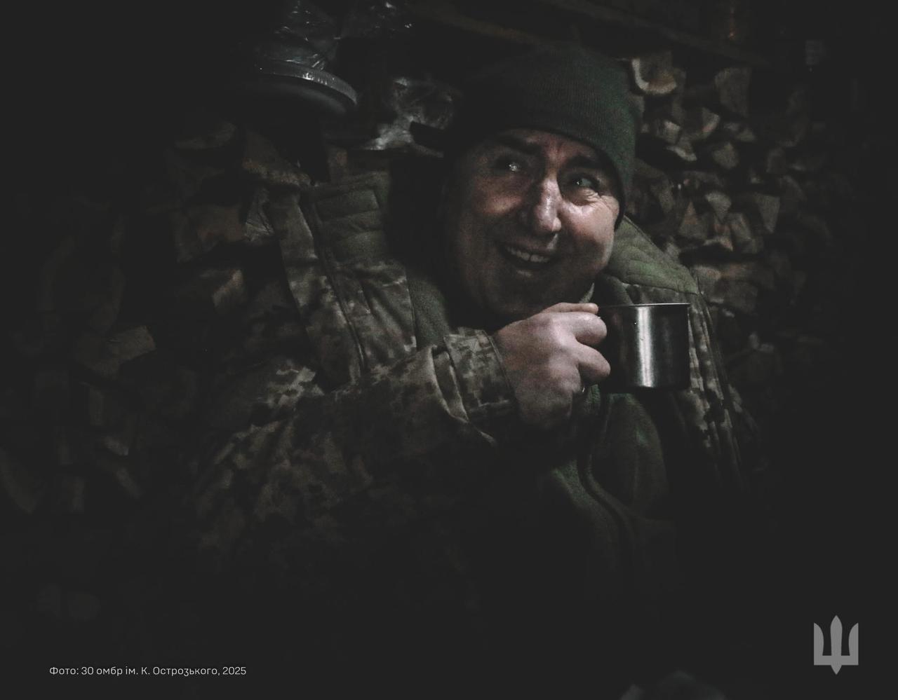 Coffee on the frontline with the 30th Mechanized Brigade