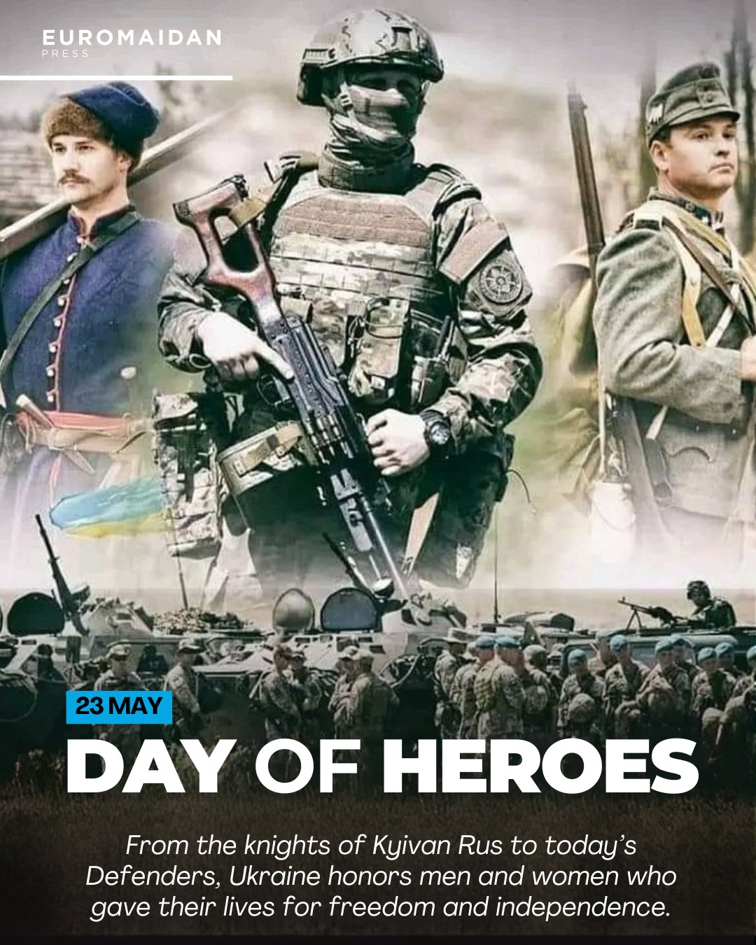 Ukraine’s Day of Heroes honors freedom fighters from past to present