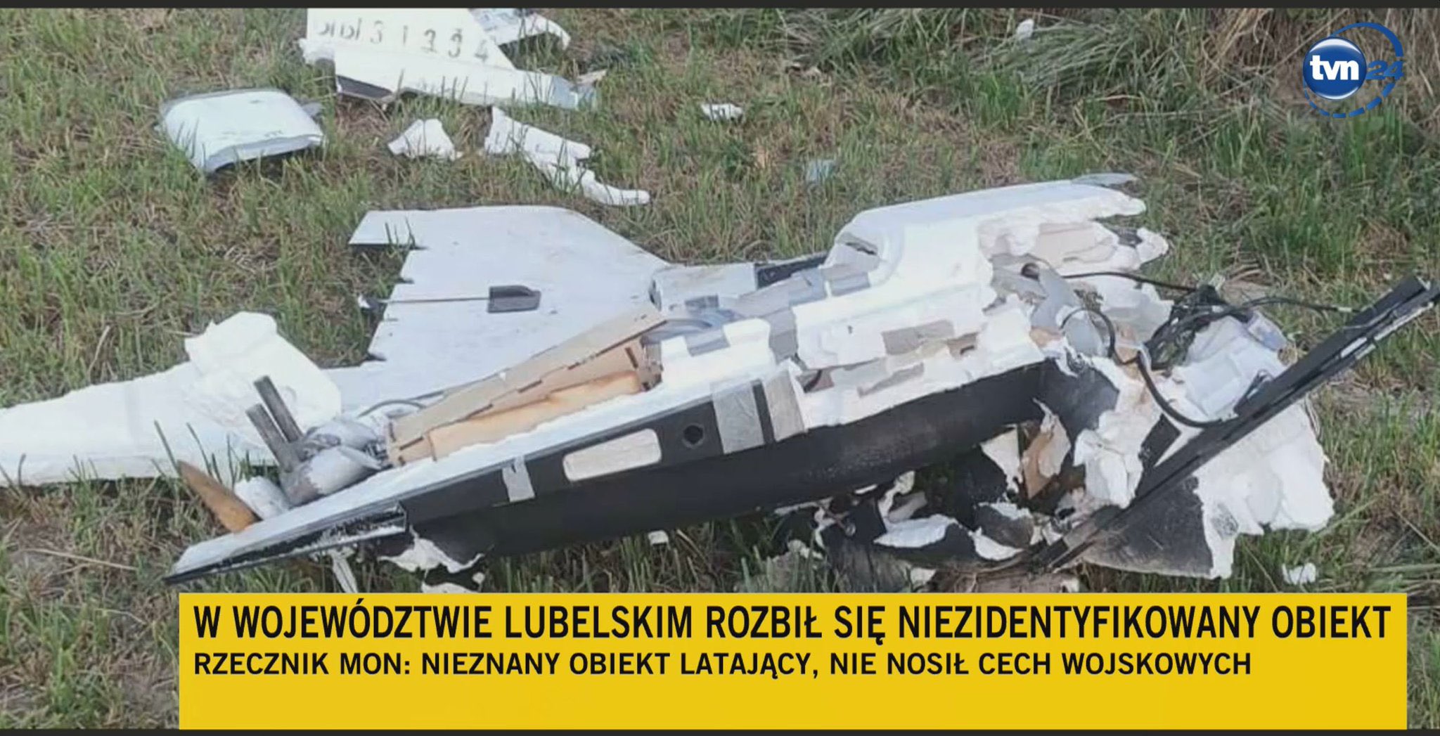 Russian Gerbera drone crashes in Polish village after 50km flight
